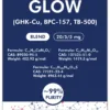 GHK-Cu BPC-157 TB-500 GLOW Blend, buy GLOW Blend online, GLOW Blend for sale, liberty peptides GLOW Blend, GHK-Cu peptide, BPC-157 peptide, TB-500 peptide, GHK-Cu BPC-157 TB-500 blend, GLOW peptide blend, liberty peptides GLOW, buy GLOW peptide blend online, research peptide blend, GHK-Cu for sale, BPC-157 for sale, TB-500 for sale, liberty peptides GHK-Cu, liberty peptides BPC-157, liberty peptides TB-500, peptide blend lab tested, peptide blend COA, liberty peptides USA, buy liberty peptides online, GHK-Cu BPC-157 TB-500 research blend, GLOW blend peptides